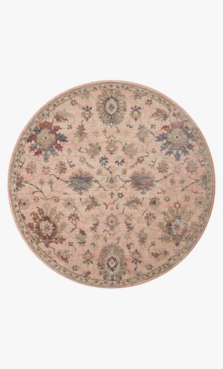 Loloi Giada GIA-03 Blush / Multi Area Rug 7'9''x 7'9'' Round