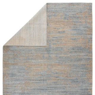 Jaipur Living Genevieve Ferelith GNV01 Blue/Light Tan Area Rug - Folded Corner