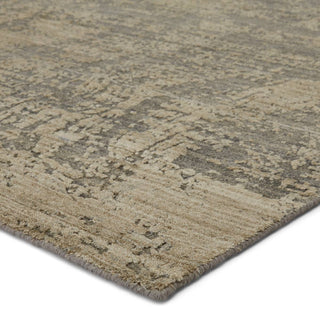 Jaipur Living Genevieve Lizea GNV03 Gray/Beige Area Rug - Corner