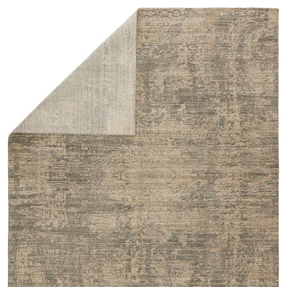 Jaipur Living Genevieve Lizea GNV03 Gray/Beige Area Rug - Folded Corner