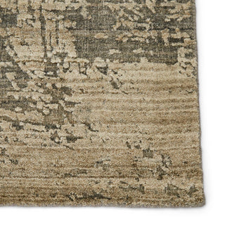 Jaipur Living Genevieve Lizea GNV03 Gray/Beige Area Rug - Close Up