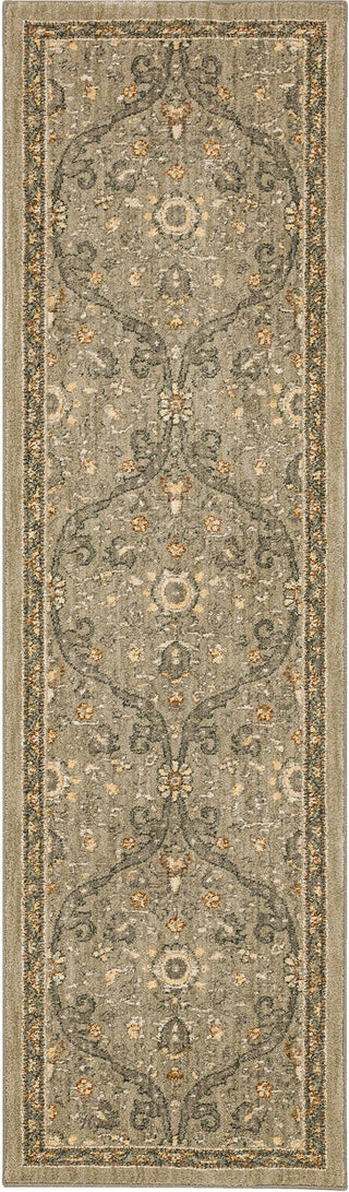 Karastan Euphoria Galway Willow Grey Area Rug Runner 