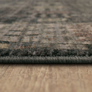 Karastan Echo Grasole Denim Area Rug Close Up Side