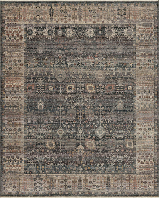 Karastan Echo Grasole Denim Area Rug 5x8
