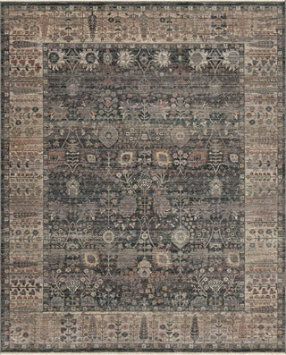 Karastan Echo Grasole Denim Area Rug 5x8