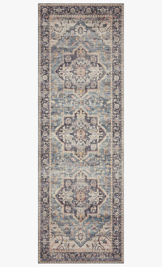 Loloi II Hathaway HTH-01 Navy/Multi Area Rug 2'6''x 7'6'' Runner