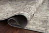 Loloi II Hathaway HTH-05 Steel/Ivory Area Rug Rolled