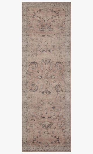 Loloi II Hathaway HTH-06 Blush/Multi Area Rug 2'6''x 7'6' Runner