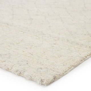 Jaipur Living Indira Bernhard IND01 White/Gray Area Rug Media - Corner