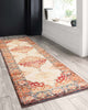 Loloi II Isadora ISA-04 Antique Ivory/Sunset Area Rug Room Scene 2