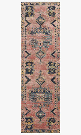Loloi II Jocelyn JOC-06 Rose/Rose Area Rug 2'3''x 7'6'' Runner