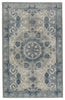 Jaipur Living Kai Modify KAI07 Blue/Light Gray Area Rug - Top Down
