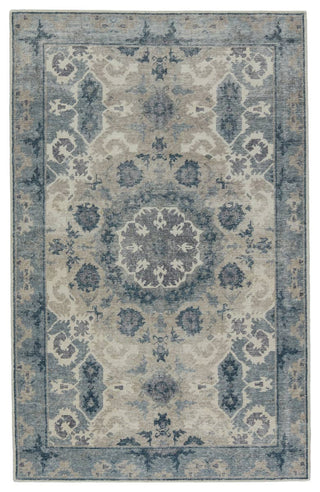 Jaipur Living Kai Modify KAI07 Blue/Light Gray Area Rug - Top Down