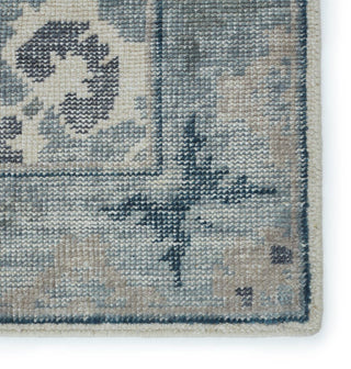 Jaipur Living Kai Modify KAI07 Blue/Light Gray Area Rug - Close Up