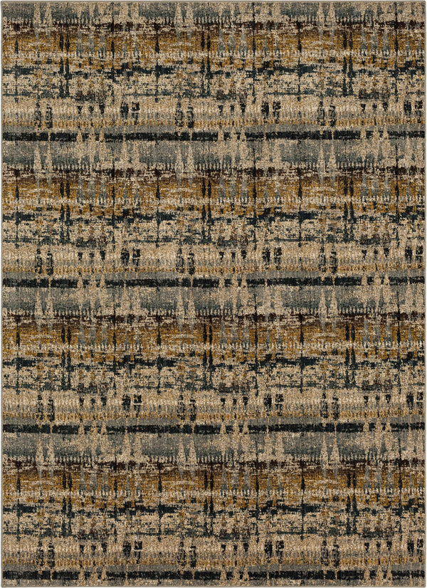 Karastan Expressions Kaleidoscopic Denim Area Rug by Scott Living Main Image