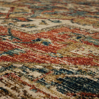 Karastan Elements Kasbar Spice Area Rug Close Up 