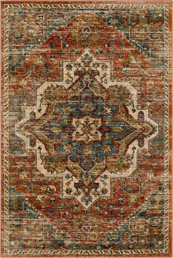 Karastan Elements Kasbar Spice Area Rug Main Image 5'3"x7'10" 