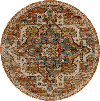 Karastan Elements Kasbar Spice Area Rug 8' Round 