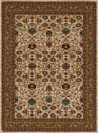 Karastan Spice Market Keralam Cream Area Rug Main Image 8'x11' Size 