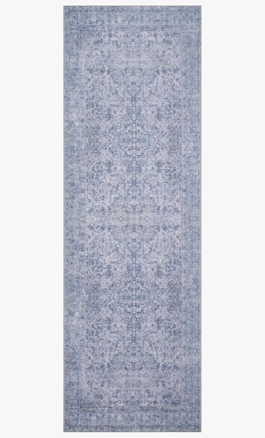 Loloi II Loren LQ-09 Slate Area Rug 2'6''x 7'6'' Runner