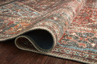 Loloi II Loren LQ-13 Brick/Midnight Area Rug Rolled