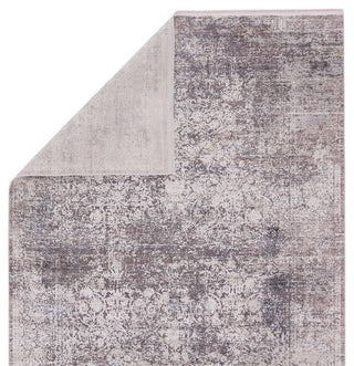 Jaipur Living Lavigne Aster LVG01 Gray/White Area Rug - Folded Corner