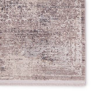 Jaipur Living Lavigne Aster LVG01 Gray/White Area Rug - Close Up