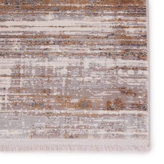 Jaipur Living Lavigne Denman LVG02 Gray/Gold Area Rug - Close up