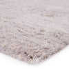 Jaipur Living Lyra Staves LYR05 Light Gray/Cream Area Rug - Corner