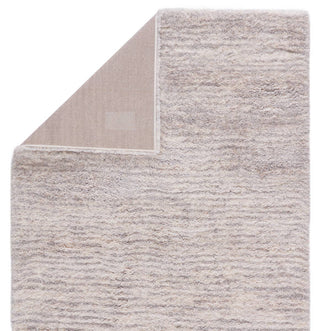 Jaipur Living Lyra Staves LYR05 Light Gray/Cream Area Rug - Folded Corner