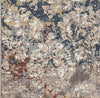Karastan Soiree La Brea Grey Area Rug 18'' Sample Swatch 
