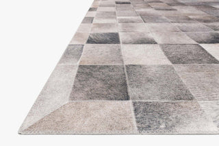 Loloi II Maddox MAD-06 Charcoal/Grey Area Rug Corner 