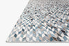 Loloi II Maddox MAD-08 Ocean/Grey Area Rug Corner