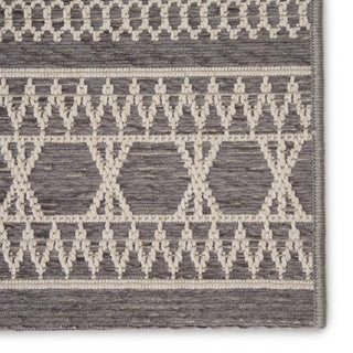 Jaipur Living Marina Vella MAR03 Gray/Cream Area Rug - Close Up