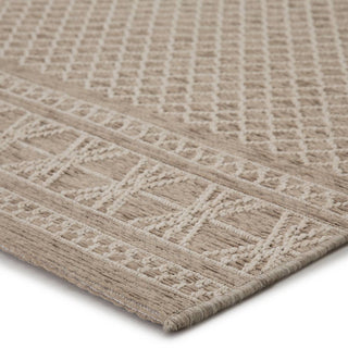 Jaipur Living Marina Vella MAR06 Beige/Cream Area Rug - Corner