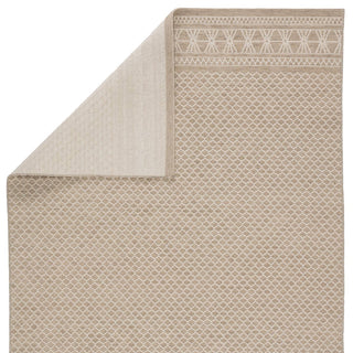 Jaipur Living Marina Vella MAR06 Beige/Cream Area Rug - Folded Corner