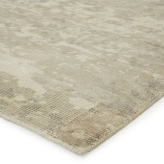 Jaipur Living Malibu by Barclay Butera Retreat MBB01 Light Gray/Ivory Area Rug - Corner