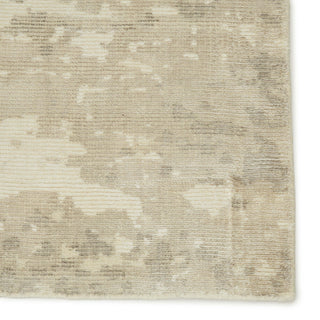 Jaipur Living Malibu by Barclay Butera Retreat MBB01 Light Gray/Ivory Area Rug - Close Up