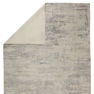 Jaipur Living Malibu by Barclay Butera Retreat MBB02 Gray/Ivory Area Rug - Folded Corner