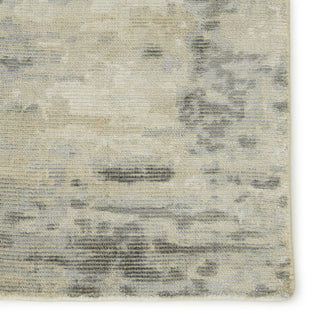 Jaipur Living Malibu by Barclay Butera Retreat MBB02 Gray/Ivory Area Rug - Close Up