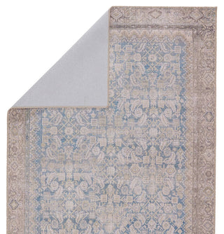 Jaipur Living Medea Royse MDE01 Blue/Gray Area Rug - Folded Corner