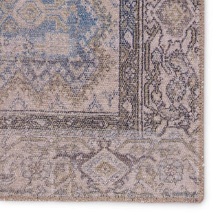 Jaipur Living Medea Royse MDE01 Blue/Gray Area Rug - Close Up