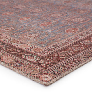 Jaipur Living Medea Tielo MDE02 Blue/Brown Area Rug - Corner