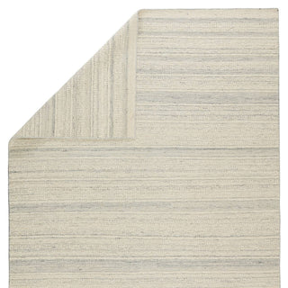 Jaipur Living Mendoza Culver MND01 Light Gray/Cream Area Rug - Folded Corner