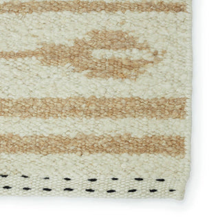 Jaipur Living Mendoza Lomita MND02 Light Tan/Cream Area Rug - Close Up