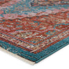 Jaipur Living Myriad Marielle MYD15 Rust/Teal Area Rug - Corner