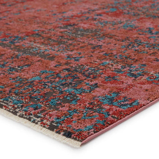 Jaipur Living Myriad Ezlyn MYD19 Red/Teal Area Rug - Corner