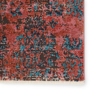 Jaipur Living Myriad Ezlyn MYD19 Red/Teal Area Rug - Close Up