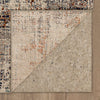 Karastan Meraki Apex Ginger Area Rug Corner Folded