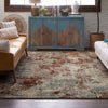 Karastan Meraki Apex Ginger Area Rug Room Scene 2